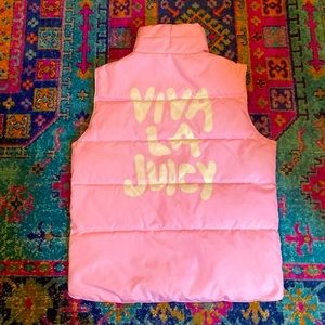 Juicy Couture Reversible Puffy Vest